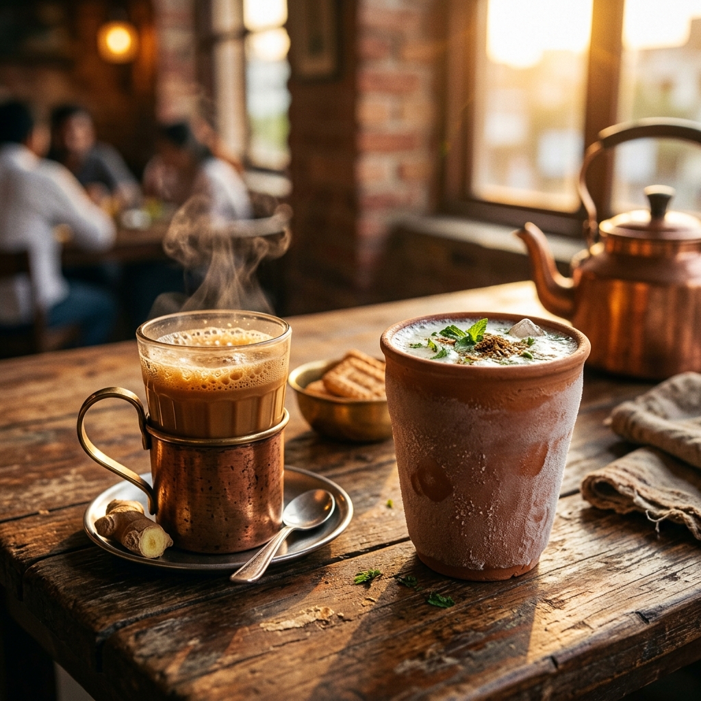 Special Cutting Chai and Mattha Spiced Taak